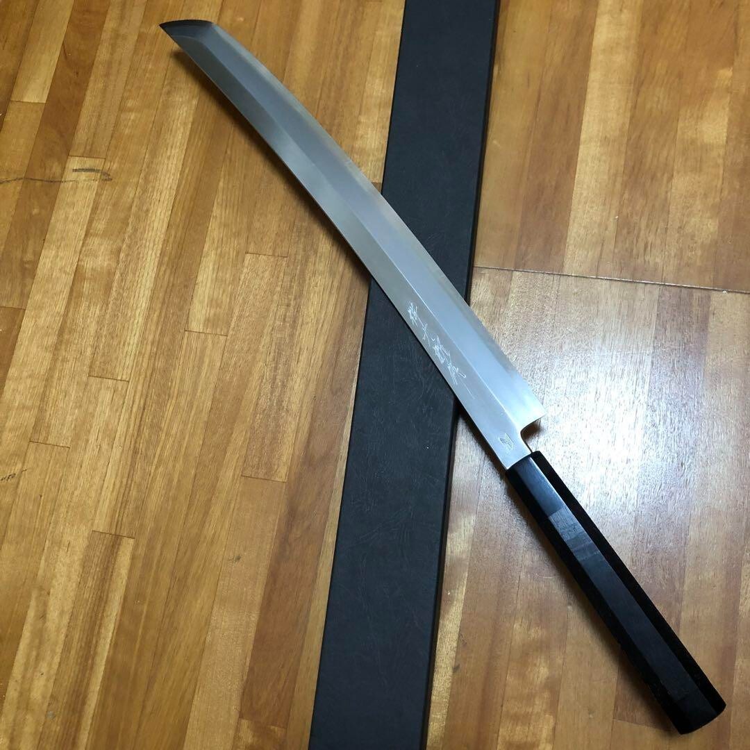 Nomura Shotaro Sakimaru Takohiki Japanese Kitchen Knife Ginsan 400mm New