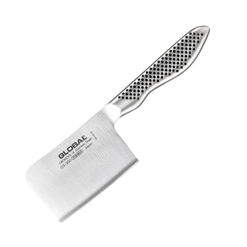 Global GS-200/SP Mini Chopper Plain Stainless Steel Scraper Japanese Knife Kitch