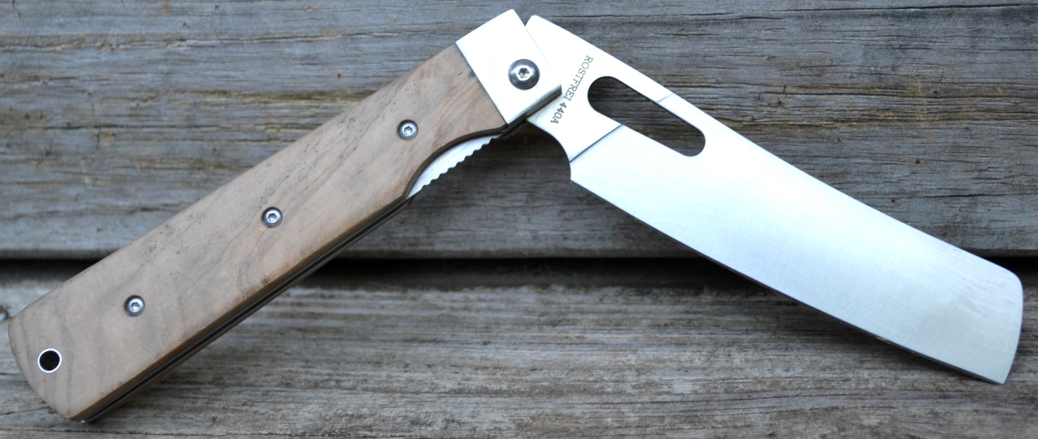 ZhengSheng 4.8″ Ultra Sharp 440A Stainless Steel Blade Folding Chef Knife — New