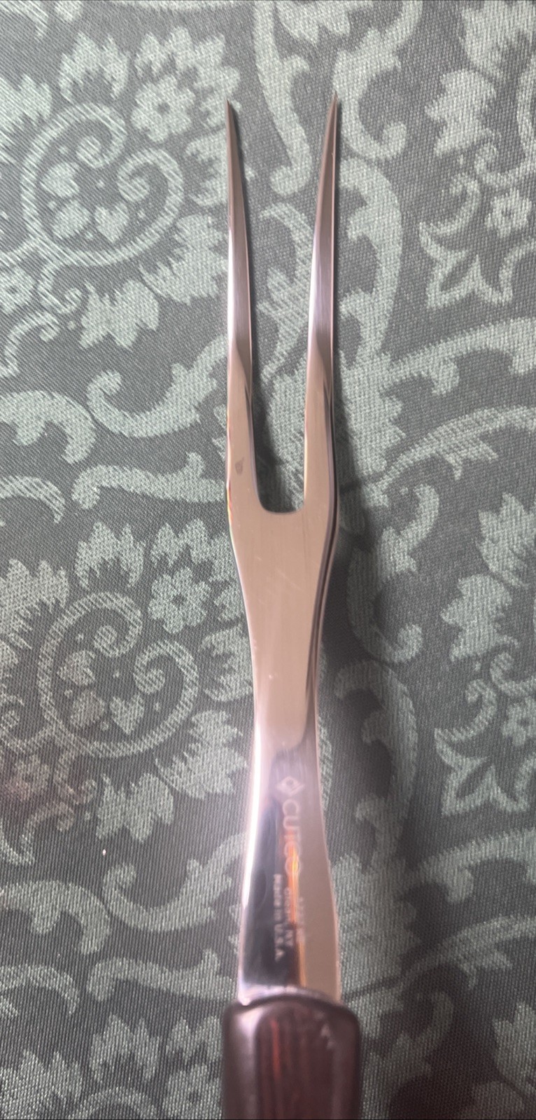 Cutco 1725 KD Carving Knife and 1727 KC Carving Fork Classic Handle No Box W