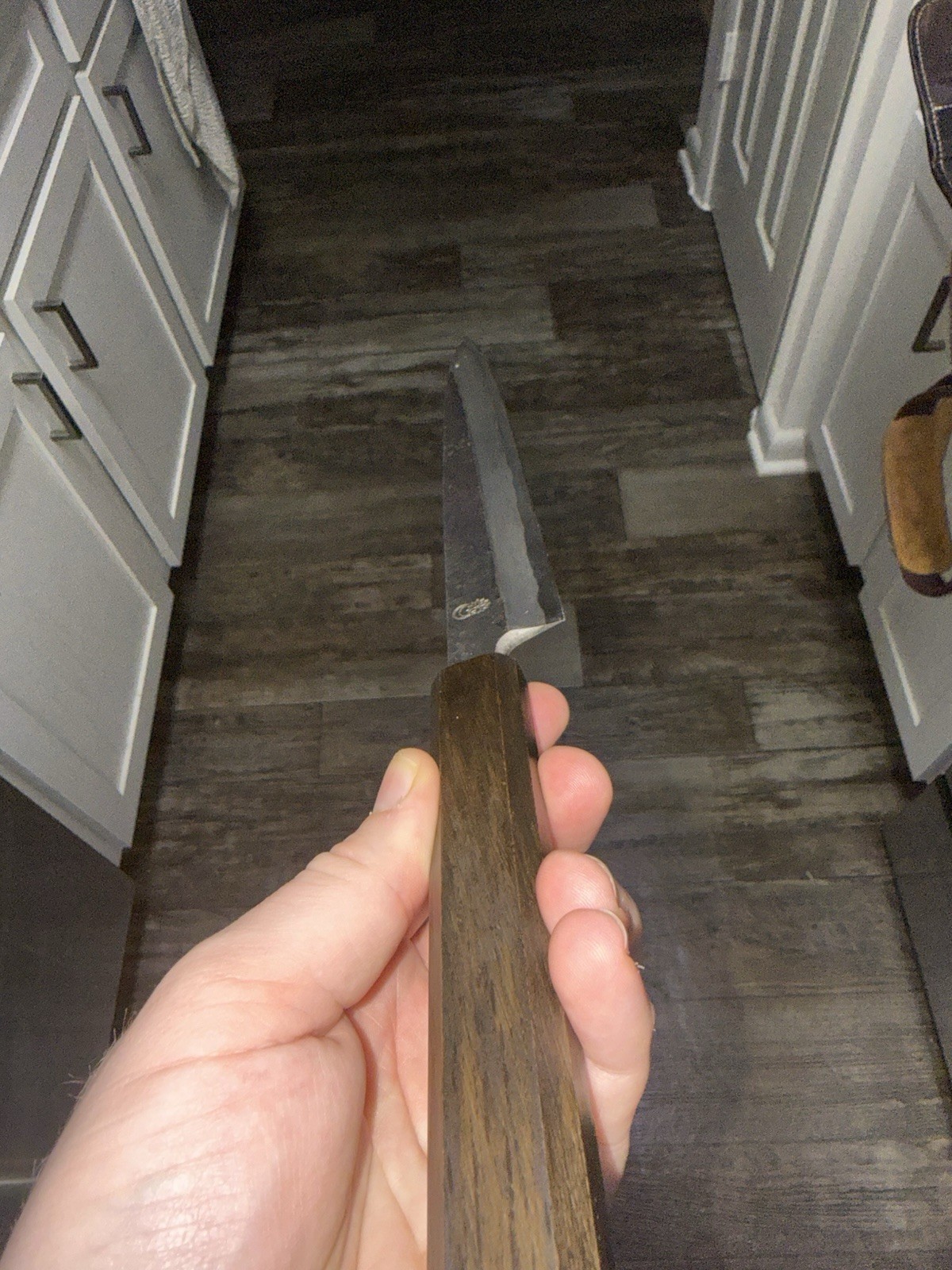 Sakai Kikumori “Kikuzuki Kuro” Yanagiba 240mm