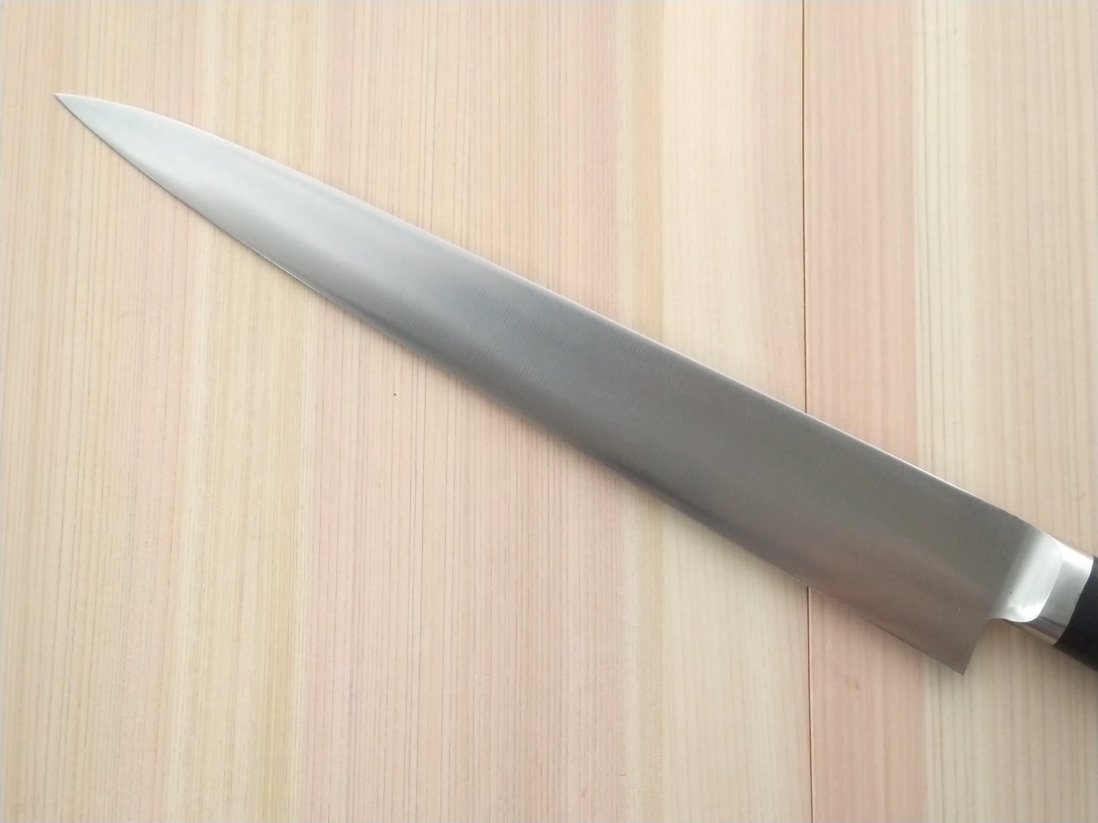 Masahiro 14817 Kitchen Sujihiki Slicing Knife 9.4″ MV Honyaki SEKI JAPAN　