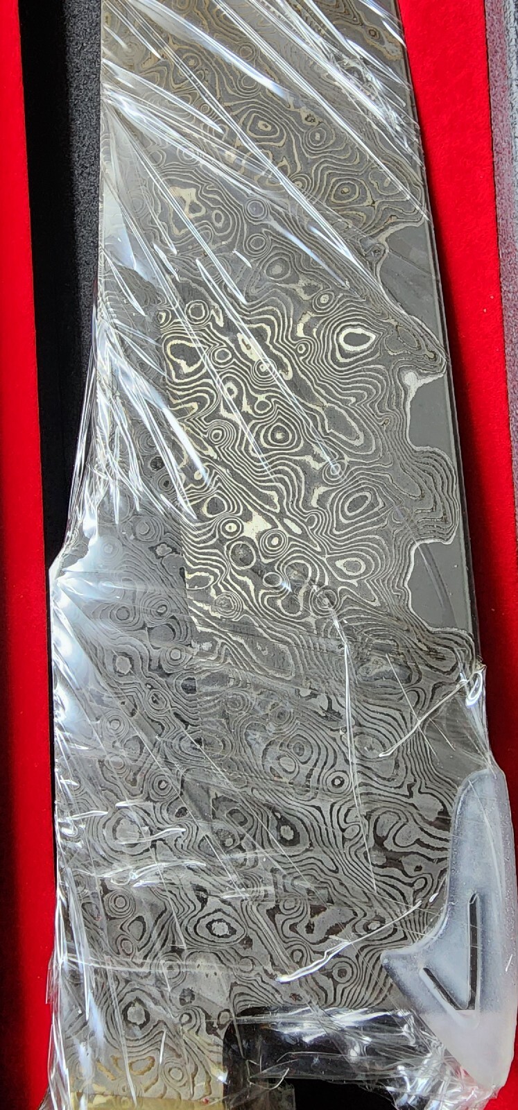 Rare 8 Inch Handmade Japanese Chef Knife Damascus Steel FZIZUO Geode Handle
