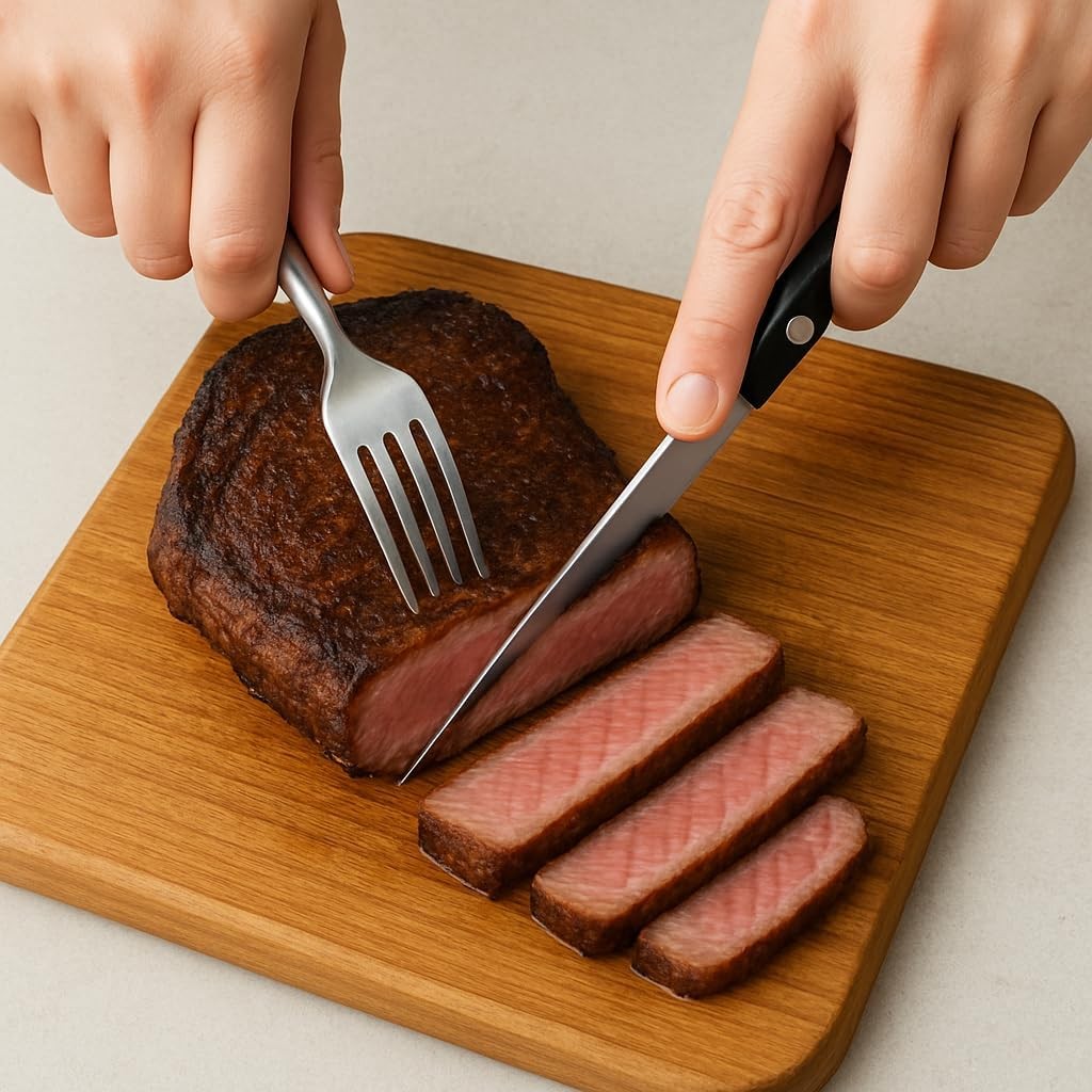 Steak Knives Set of 8 Stainless Steel Serrated Steak Knife kitchen Knife Set