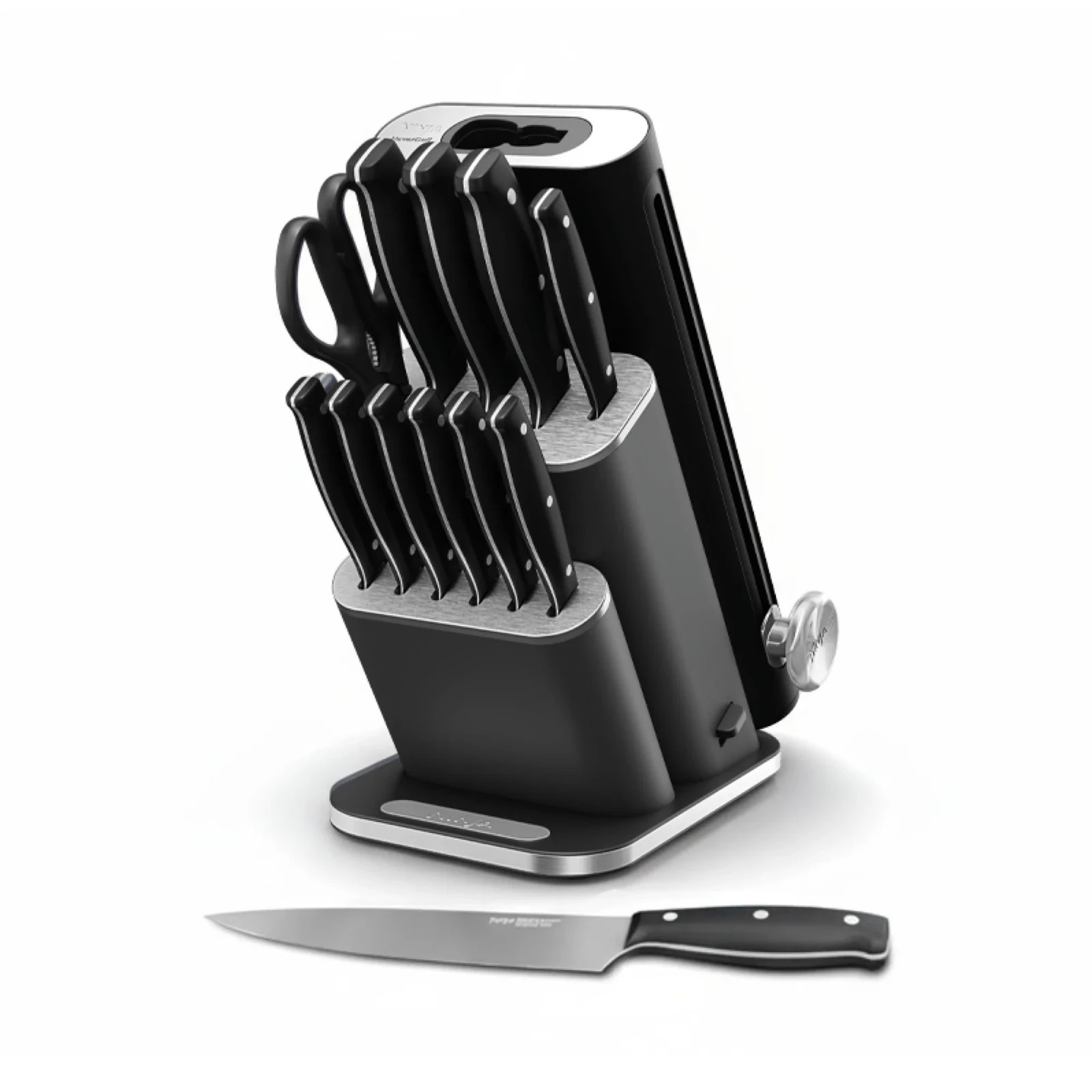 Ninja NeverDull Razor-Sharp 13-Piece Knife System with Removable Sharpener