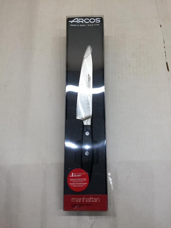 Arcos Forged Chef Knife 6 Inch Stainless Steel.