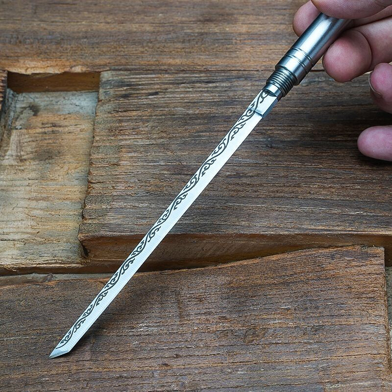 Multipurpose Outdoor Portable Fruit-Knife with Sheath, Portable Kitchen Tool