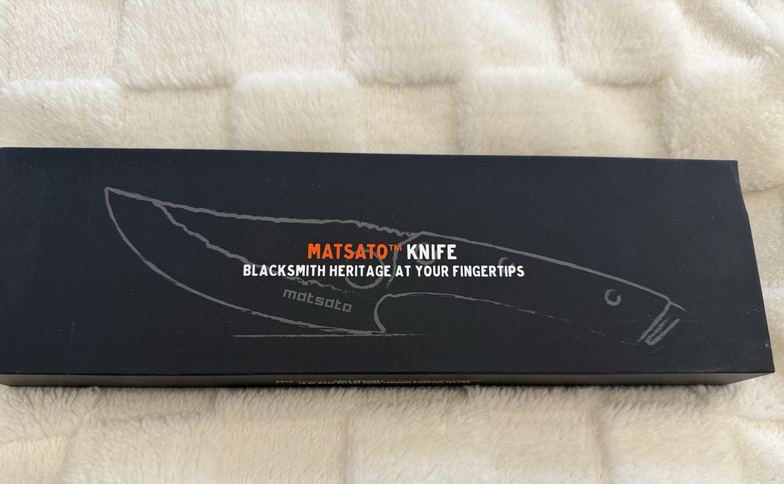 MATSATO® Premium Chef Knife. Japanese Kitchen Knives Beechwood