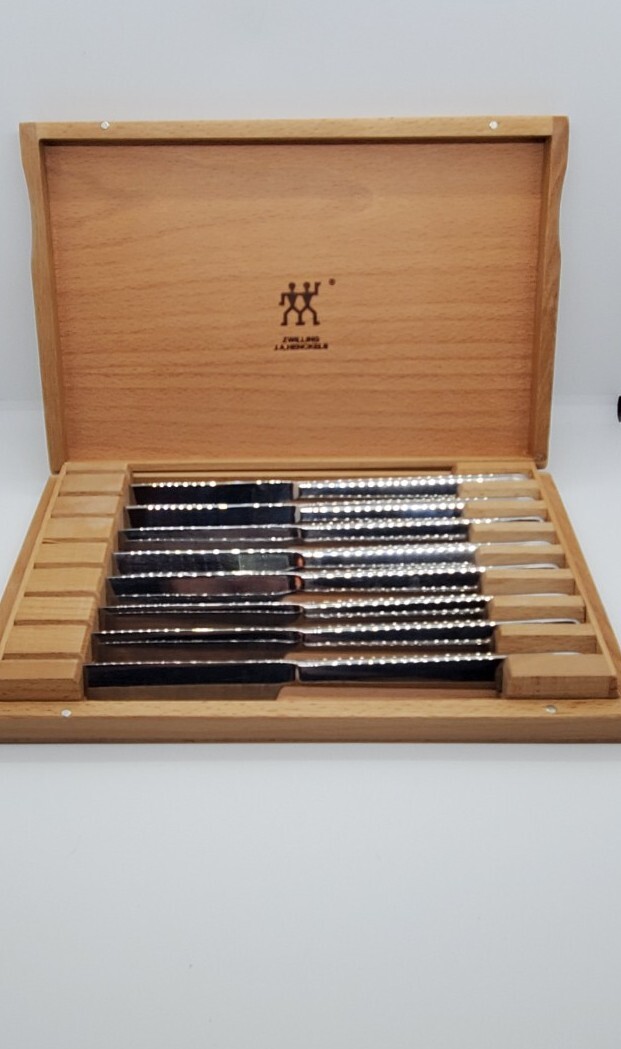 ZWILLING J.A. HENCKELS Stainless Steel Steak Knife Set – 8 Piece