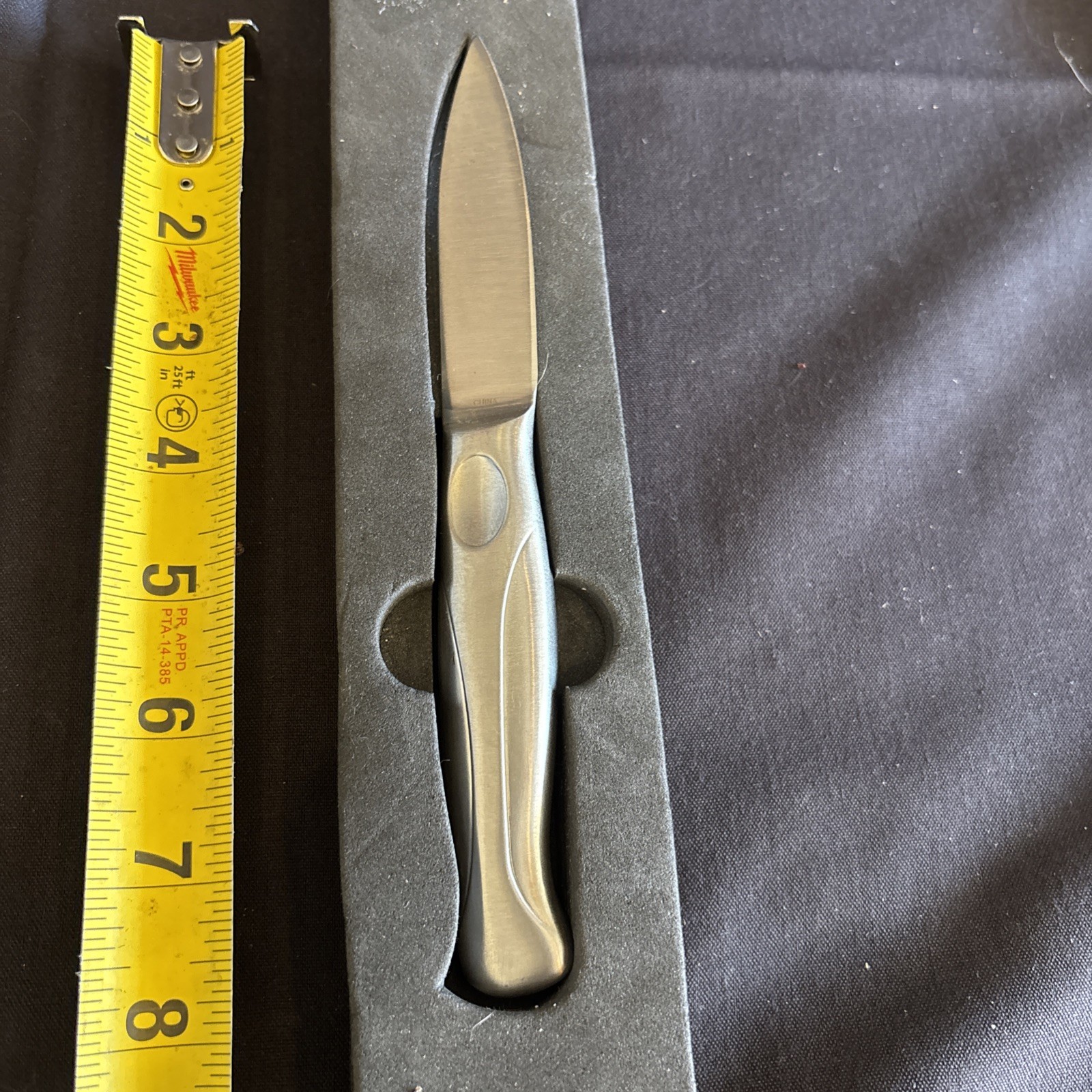Stone River LTD. Northern Pike Engraved Paring Knife 7.5″.