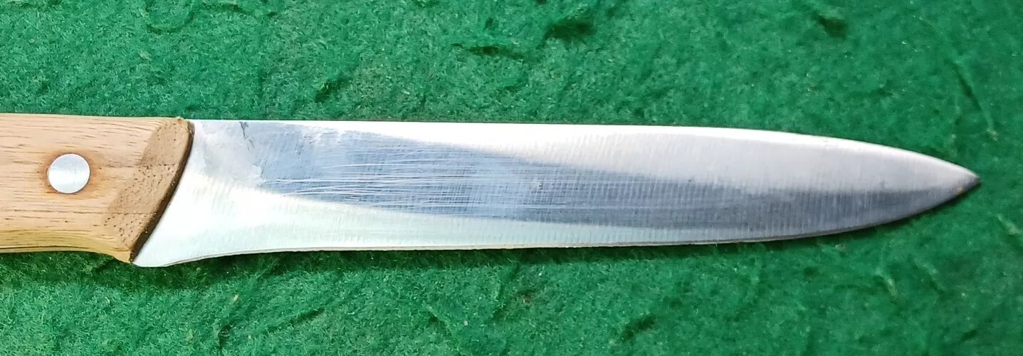 Emojoy 13cm-5″, HRC55, Utility Knife, W/ Wood Scales