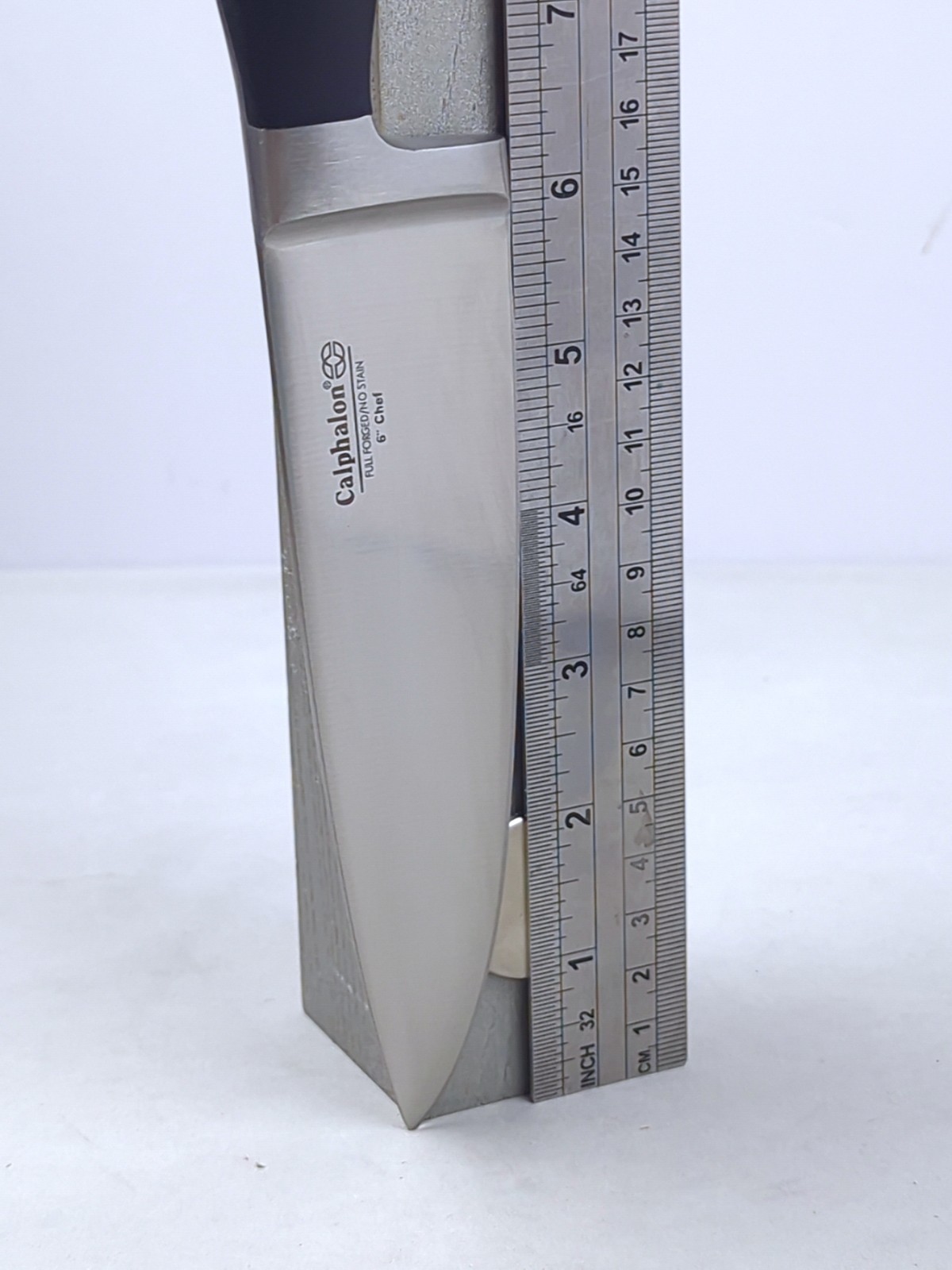 Calphalon CONTEMPORARY 6″ CHEF’s Knife on FULL-FORGED Satin-Finished Blade, NEW