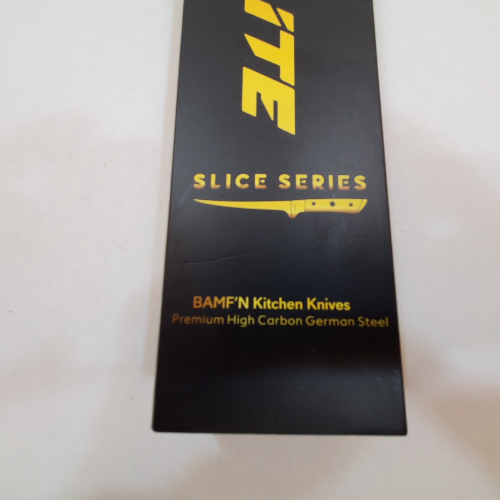SliceElite 8” Bread Knife Serrated High Carbon German Steel Kitchen Sourdough