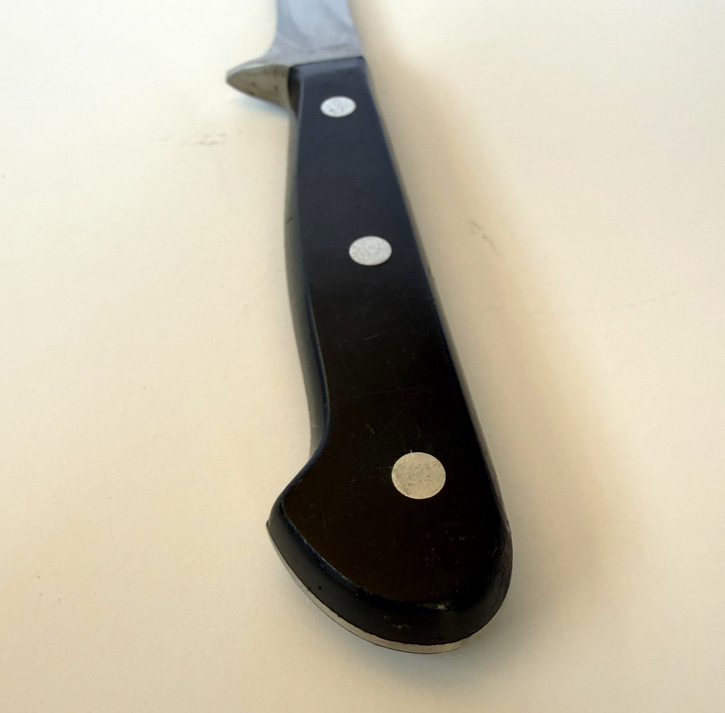 VINTAGE WUSTHOF INOX SOLINGEN GERMANY BLACK CLASSIC BONING KNIFE 5″ 4602/14CM