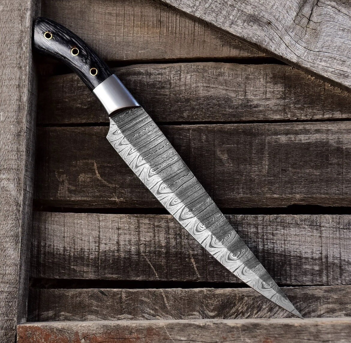 12”inch Chef Knife Japanese Kitchen Slicing VG10 Damascus Steel Cooking Cutlery