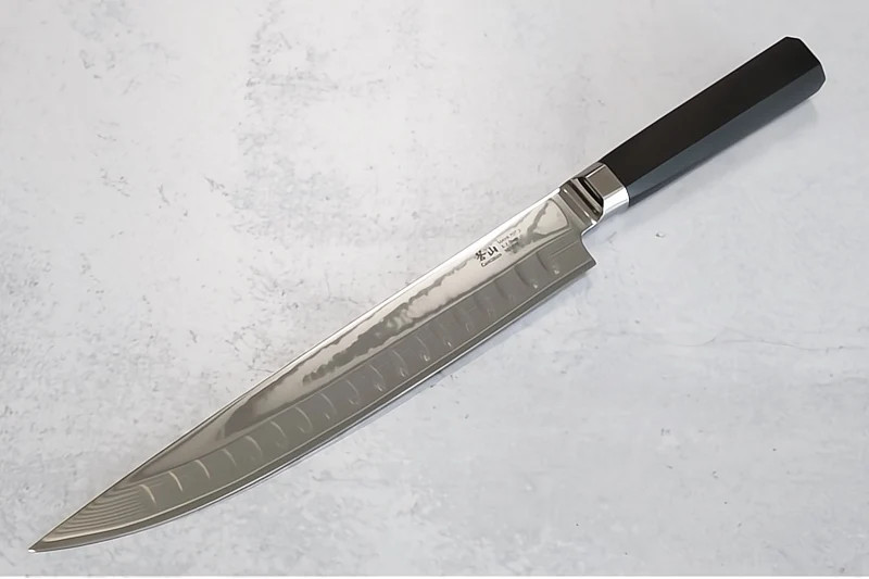 Cangshan Cutlery MAYA Series 2pc Carving – Damascus – African Blackwood Handle