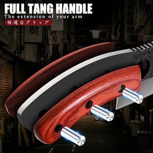 Butcher Knife Set Hand Forged Serbian Chef Knife Viking Boning Knife 6.7 inch