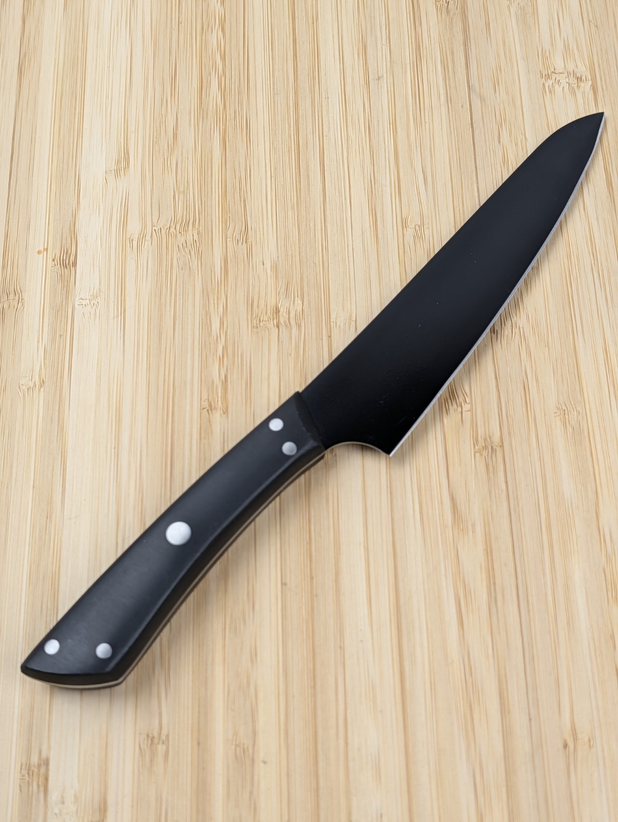 Henckels NOIR 5.5-in PREP Knife, BLACK Stainless Blade & ABS Handle, NOI-140-0PP