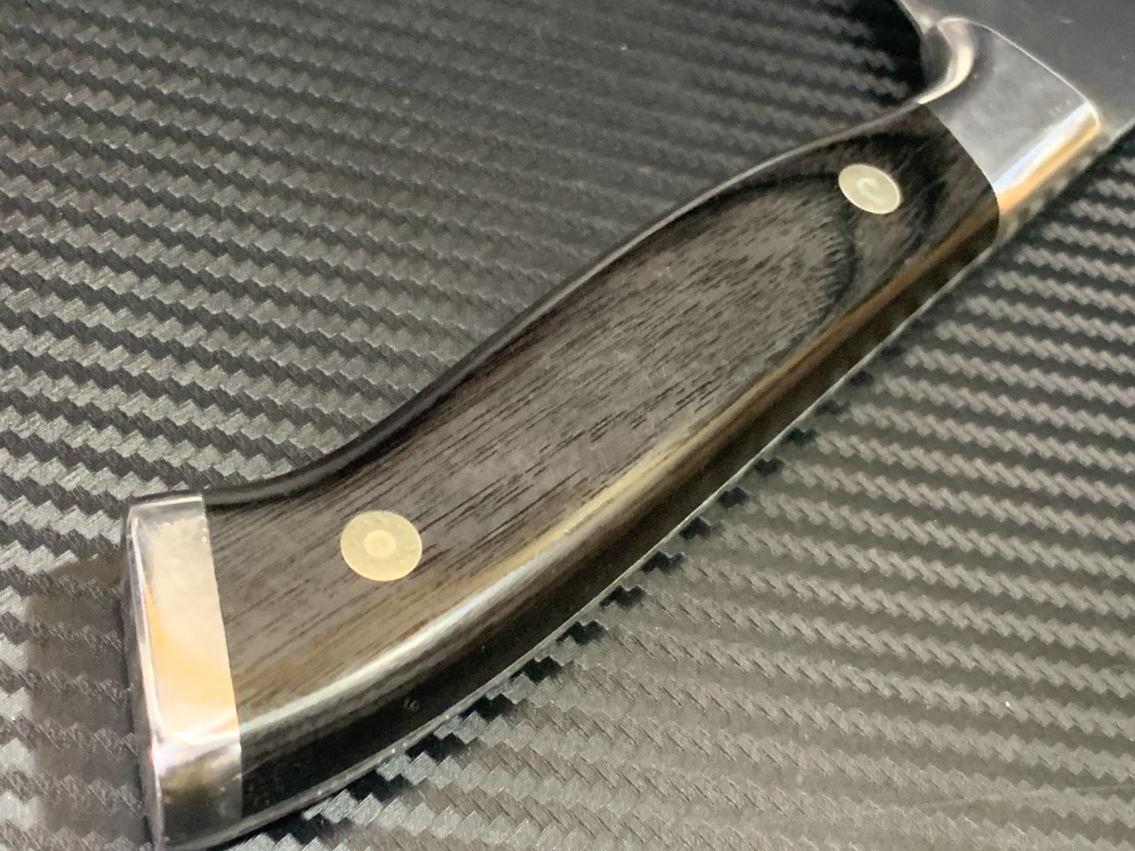 Nenohi 子の日 Nenox Gyuto 240mm(9.4″) Japanese Chef Knife Silver Handle End / Used