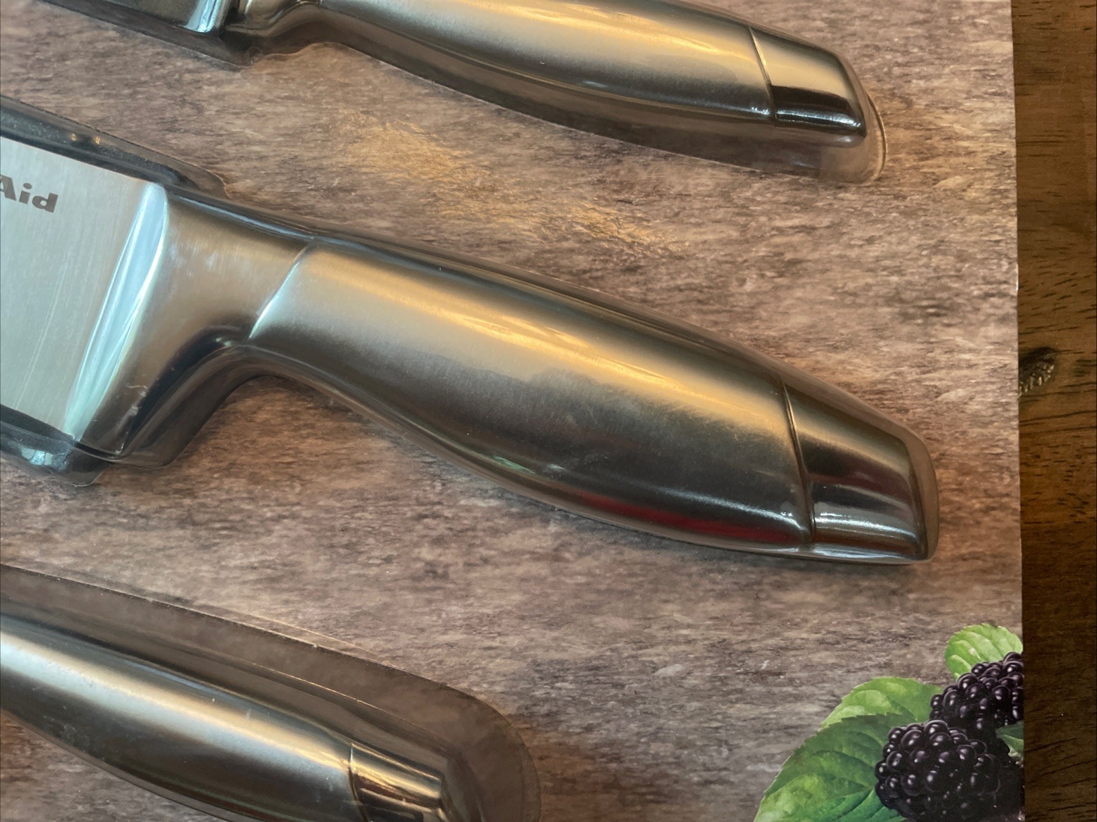 KitchenAid Gourmet 3-Piece Stainless Steel Chef Knife Set New