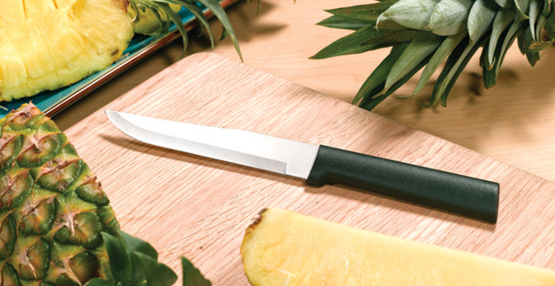 Rada DW206 Stubby Butcher Knife, kitchen USA made L/R, dishwasher safe cutlery