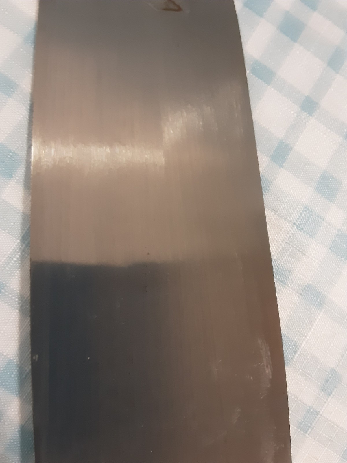 VTG HOAN Chinese Cleaver Knife #3 Carbon Steel W/Wood Handle ~ Some Wear ~ 1982