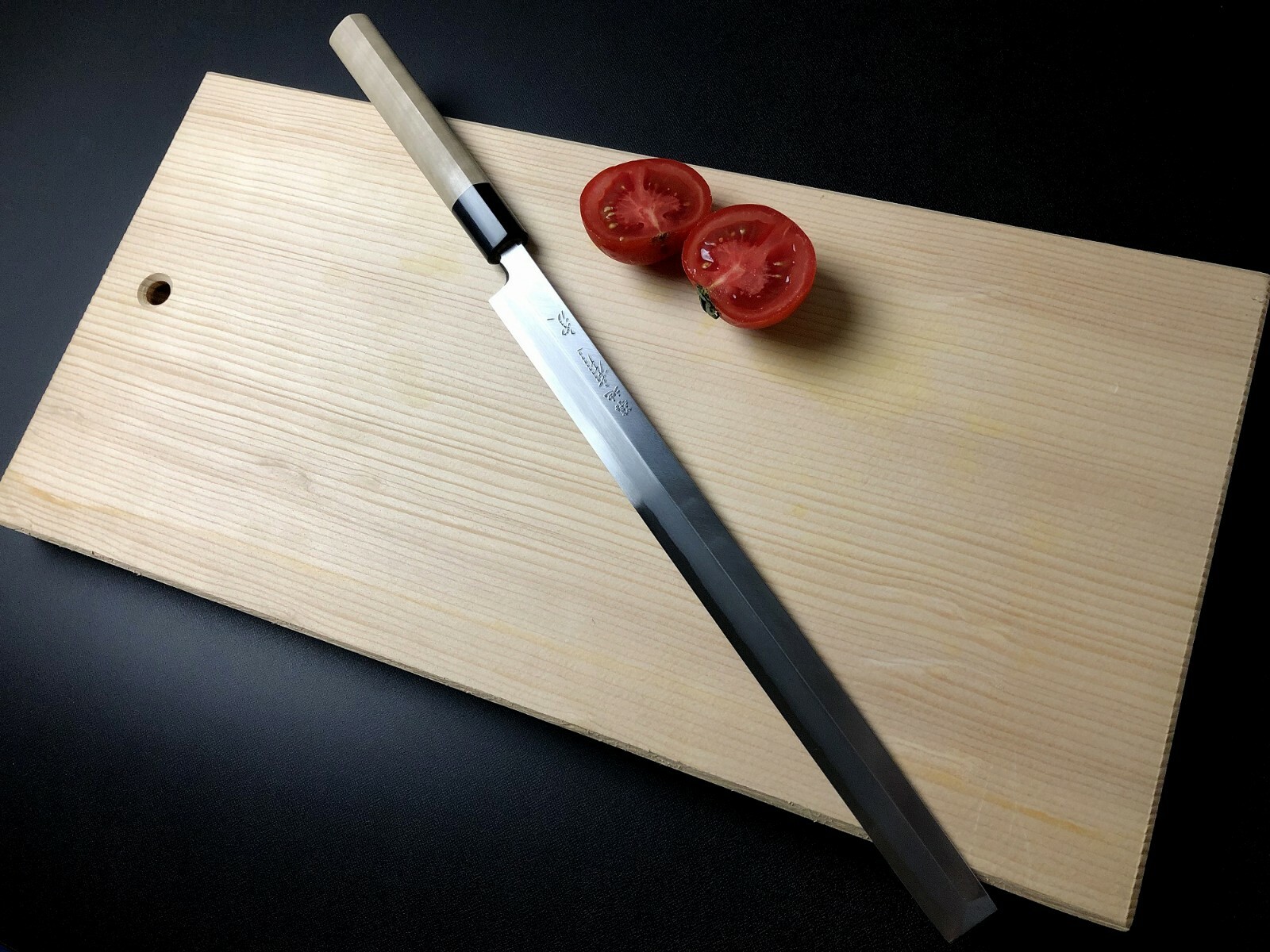 Japanese Chef Knife Aritsugu Takohiki Special 300 mm 11.8″ White Steel Saya