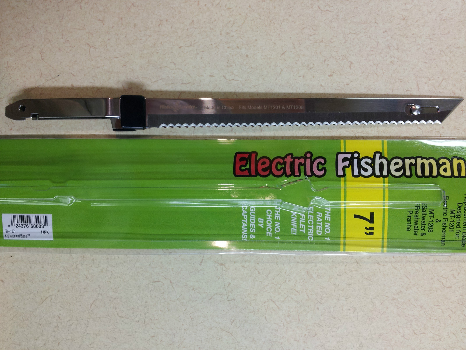 Mister Twister 7″ Electric Fillet Knife Replacement Blades – RB-1201