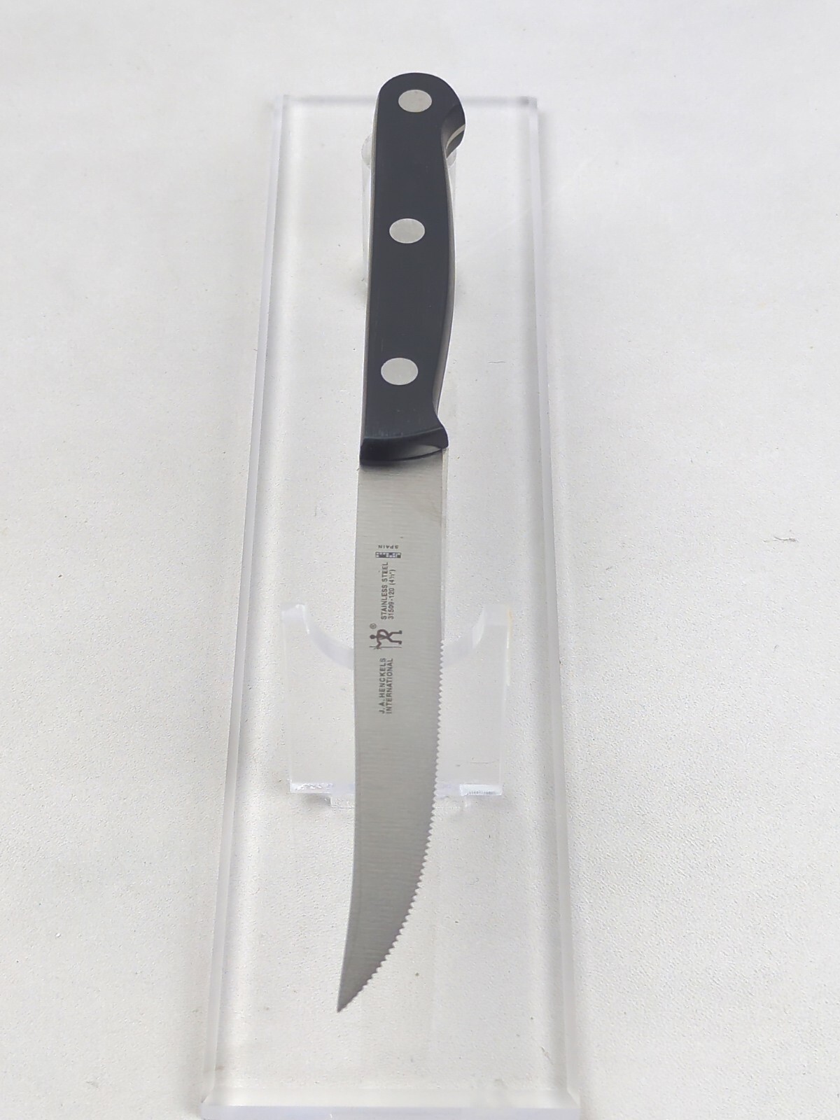 Henckels COUTEAU 4.5 in STEAK KNIFE German Stainless Steel, Made in SPAIN – NEW!