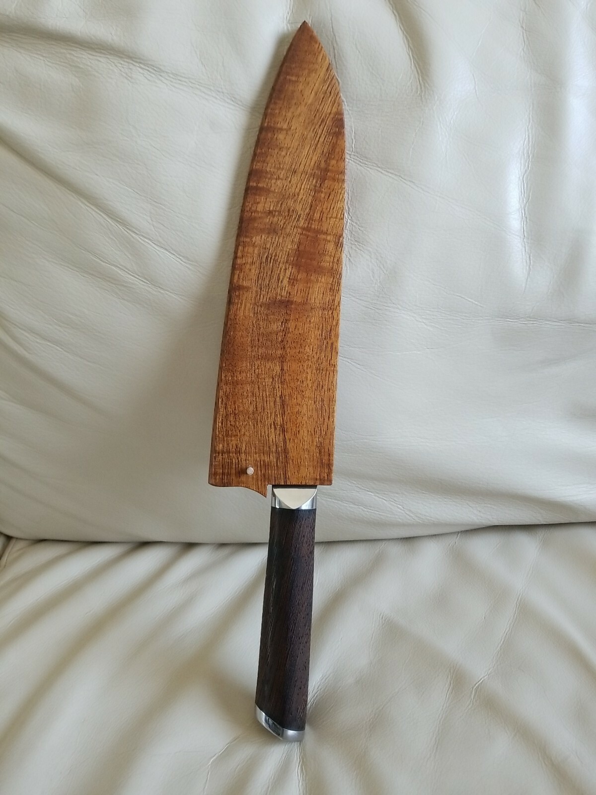 Saya only for Shun Fuji 10” Chef’s Knife Scabbard Wooden Cover