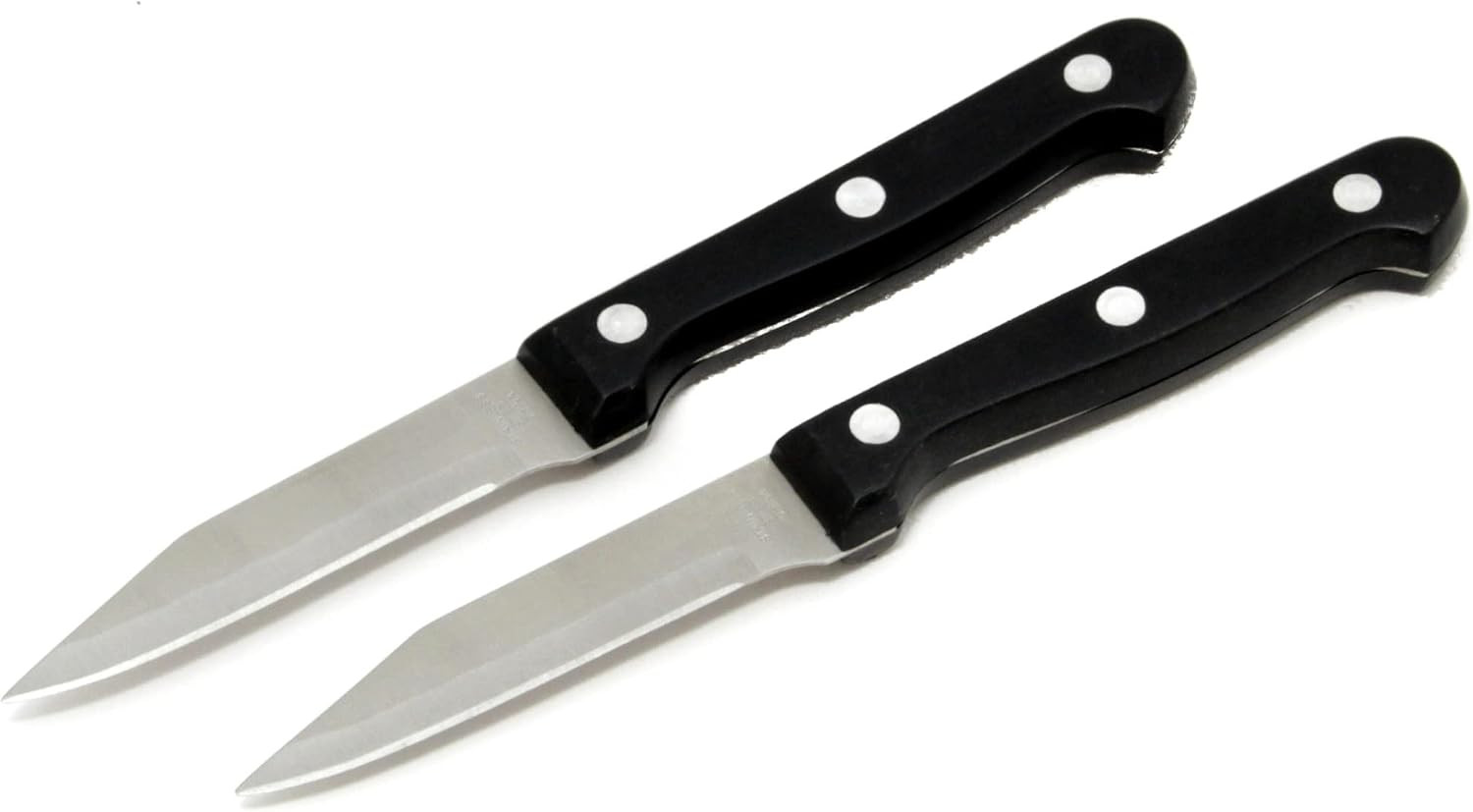 Chef Craft Select Paring Knives Set 2pc Stainless Steel Kitchen Peeling Knife