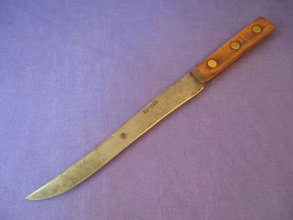 Ka-Bar 8 inch Carbon Steel Slicer Knife