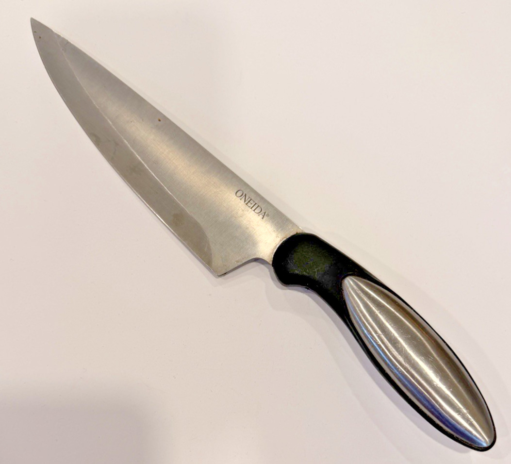 Oneida Stainless Steel Chef’s Knife 8″ Blade