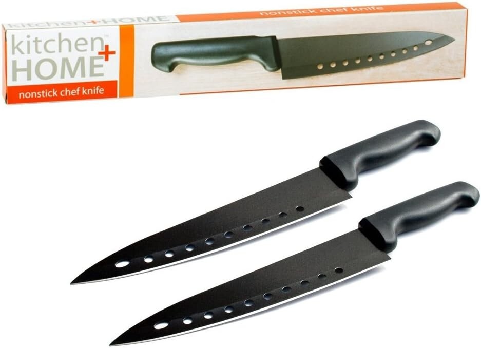Versatile 8-Inch Stainless Steel Nonstick Knife Set for Home & Professional Use