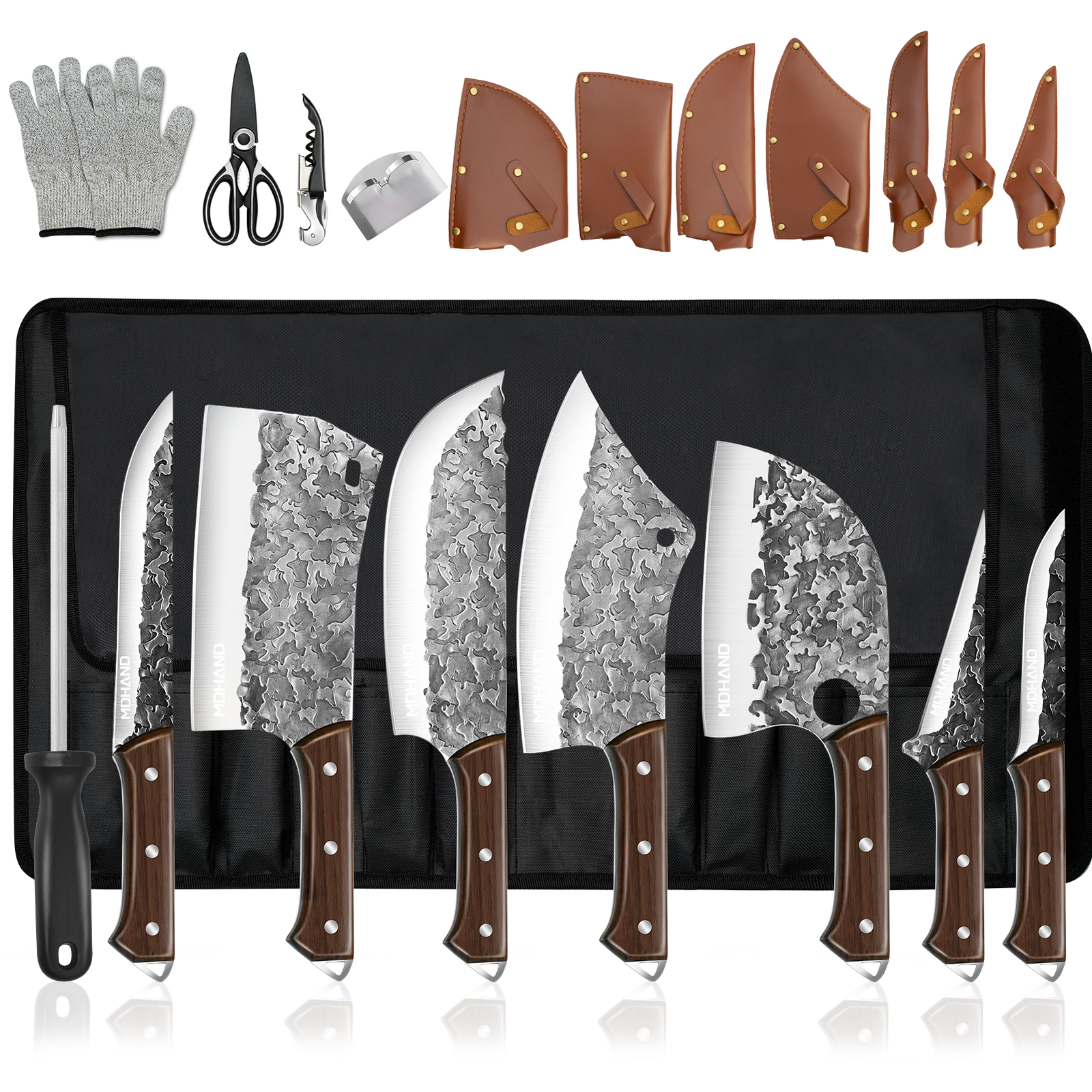 Kitchen Knife Set High Carbon Stainless Steel Professional Chef Chopping Knives