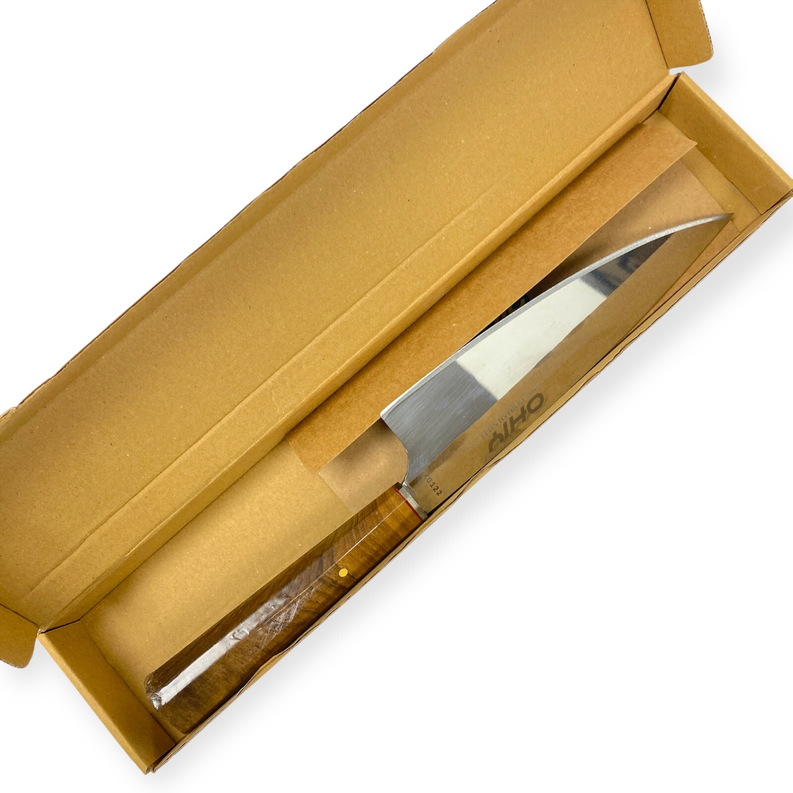 Ohiy K0122 Kitchen Series Chef’s Gyutou Knife, German Steel Blade, Wood Handle