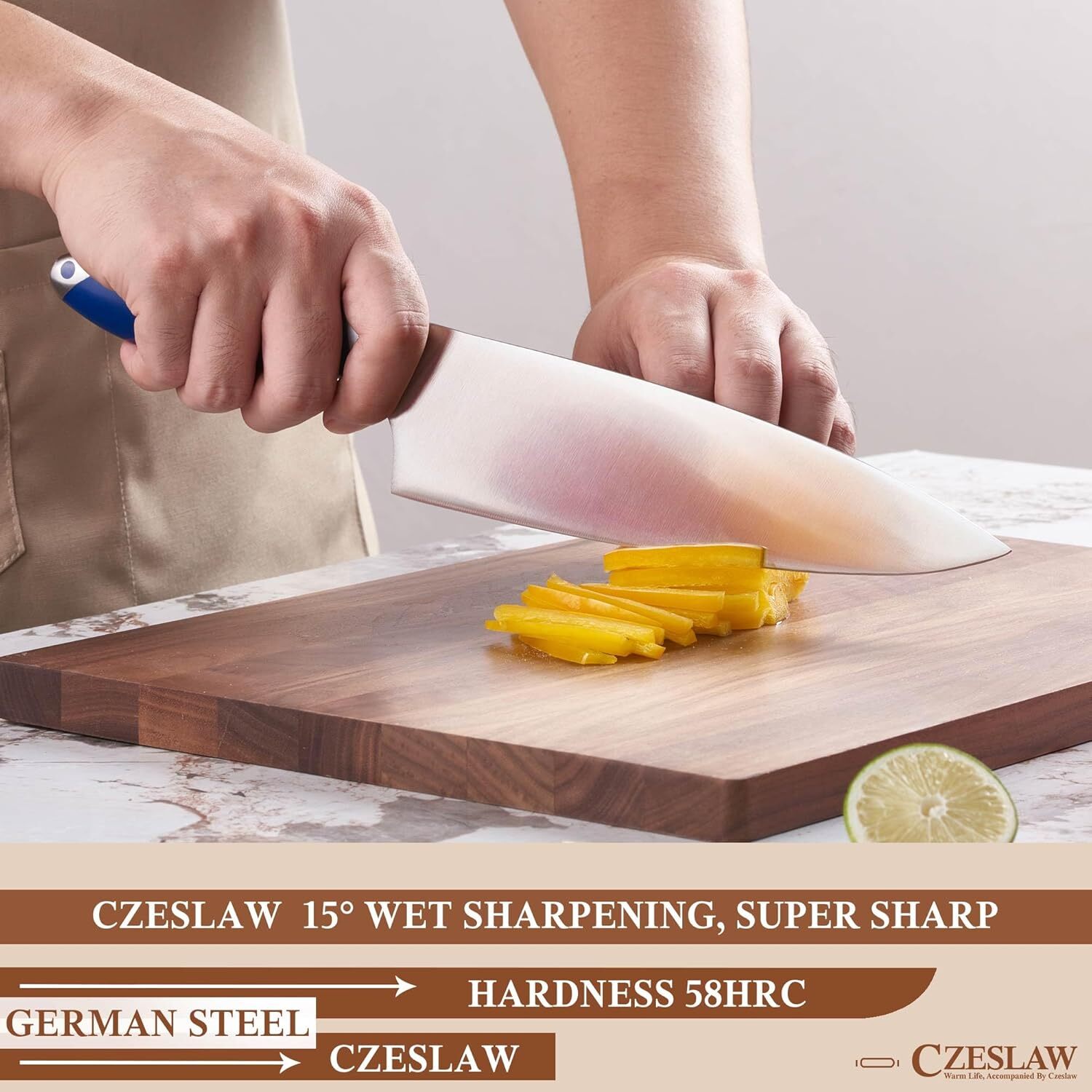 knife set, 3 Piece kitchen knife set – Razor Sharp Professional Chef Knife