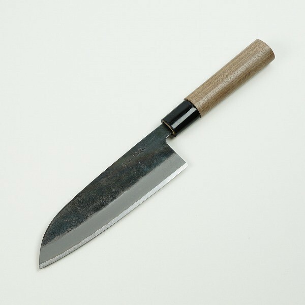MOTOKANE Kurouchi Aogami Super Santoku Hocho Kitchen Knife 170mm(abt 6.7″)