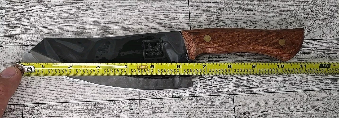 ENOKING Meat Cleaver Knife Bone Butcher Chopper Heavy Duty for Kitchen 6.6”