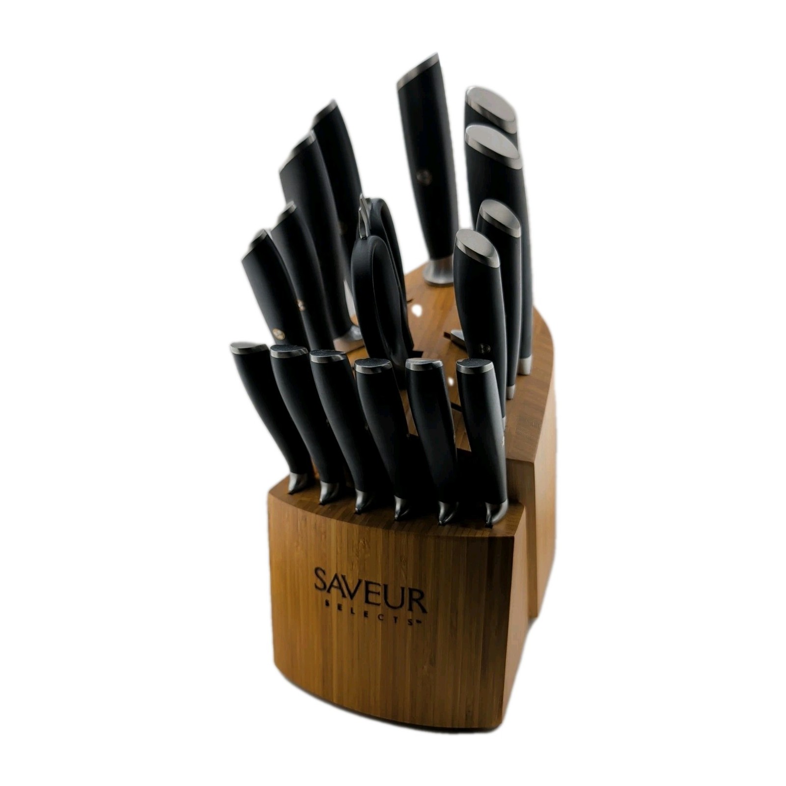 SAVEUR Selects Voyage Series Pro-Performance 17pc Knife Block Set 1026320 NSF