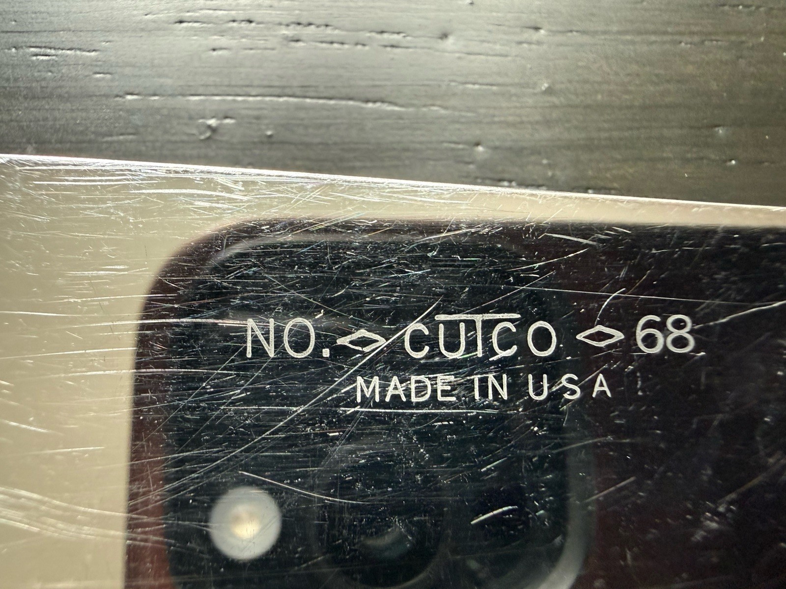 Cutco No. 68 Cheese Knife – Factory Sharpened & Polished