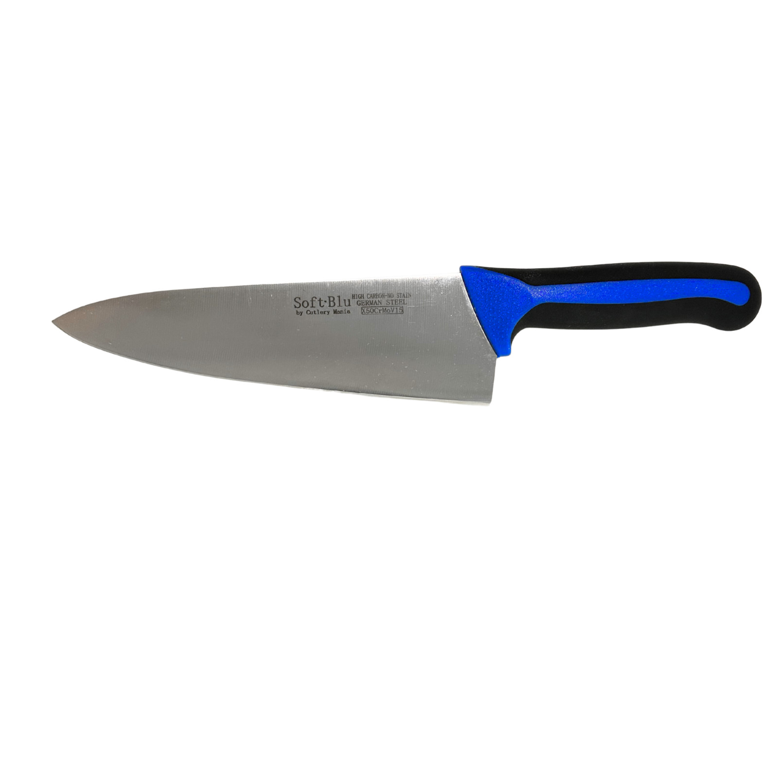 SoftBlu 8 Inch Chef Knife with German X50CrMoV15 Stainless Steel | Non-Slip