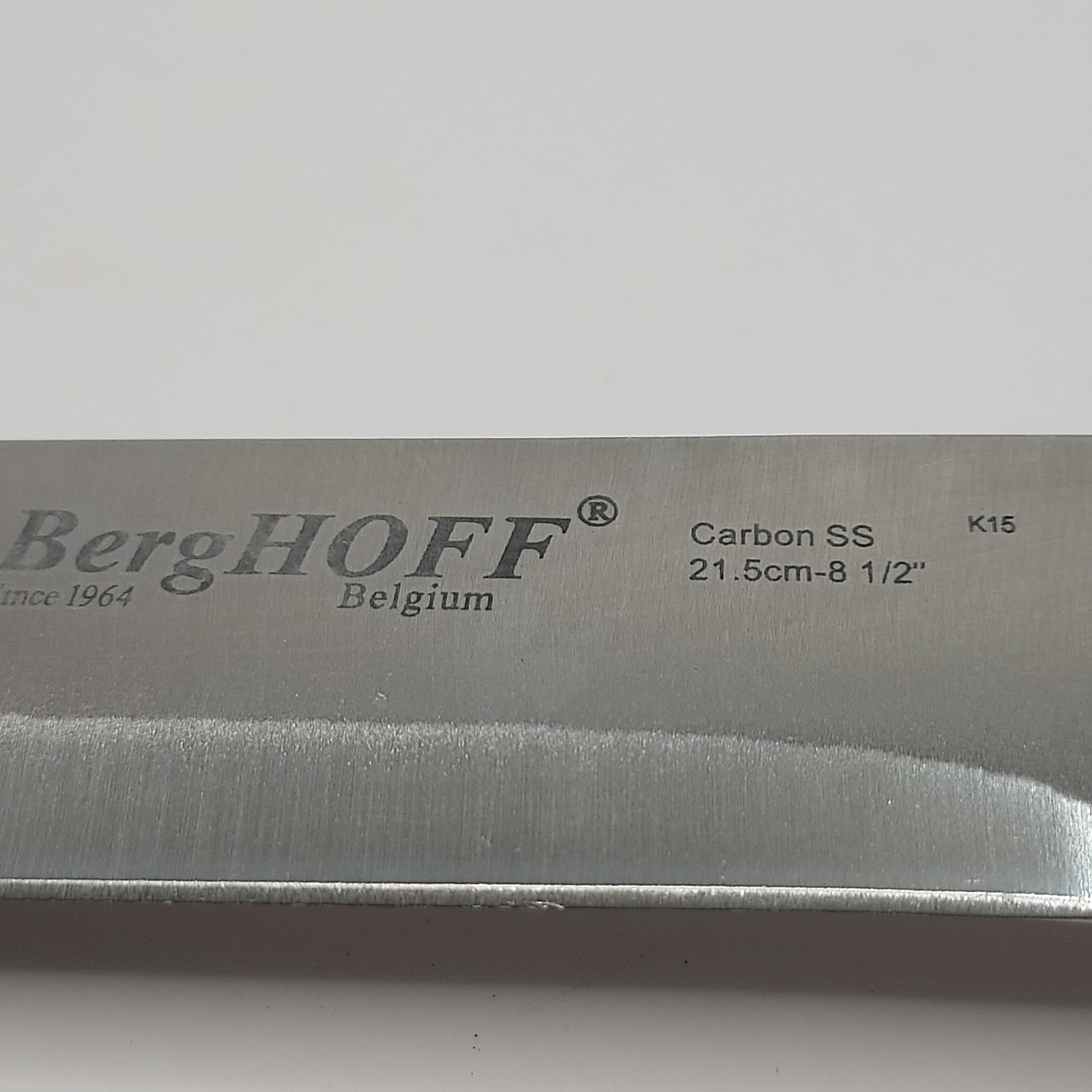BergHOFF Knives Bread And Utility 14.5 in.,and 11in 3 Rivet Handle, Used