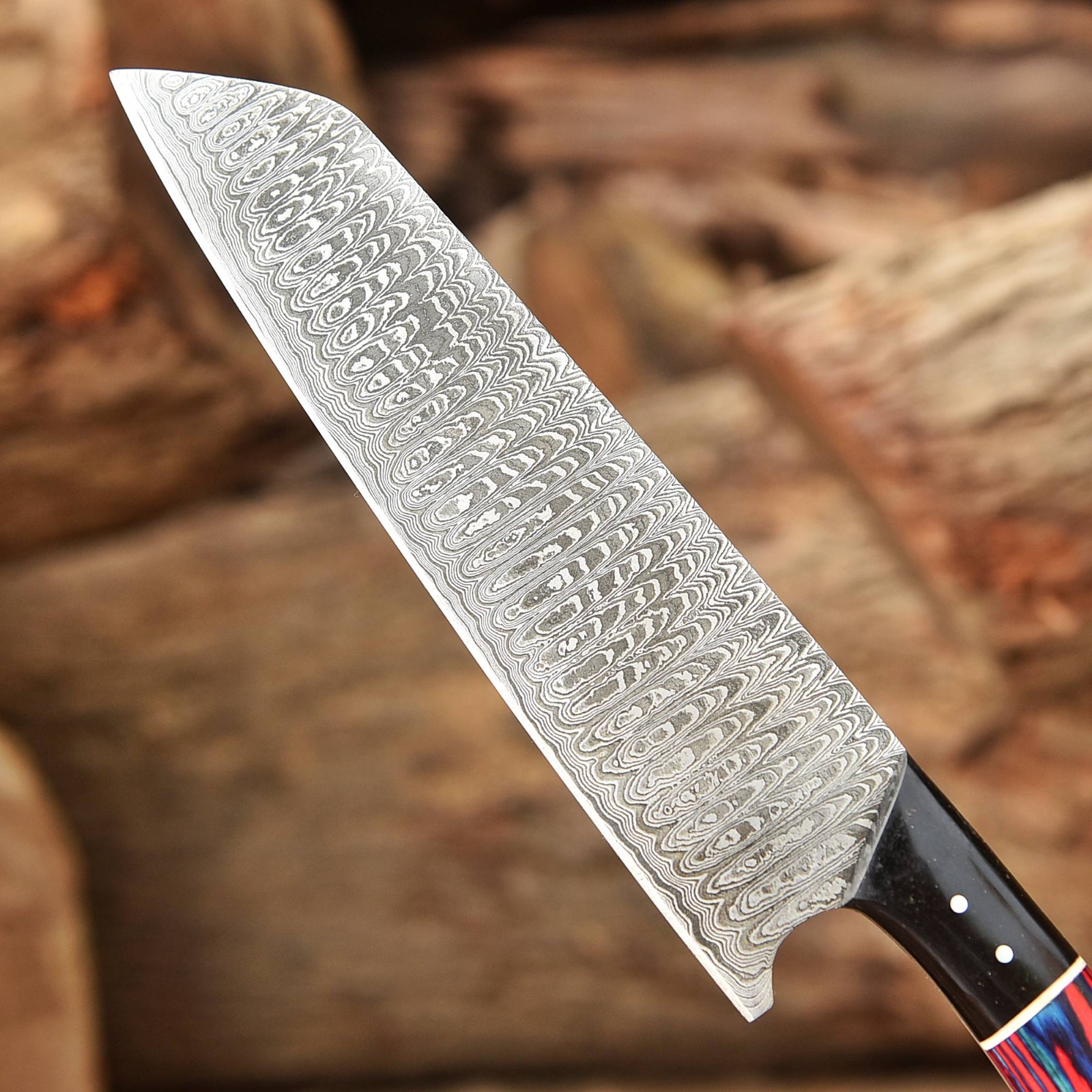 12 Professional Artisan Hand Forged Damascus Chef Knife Professional Kitchen