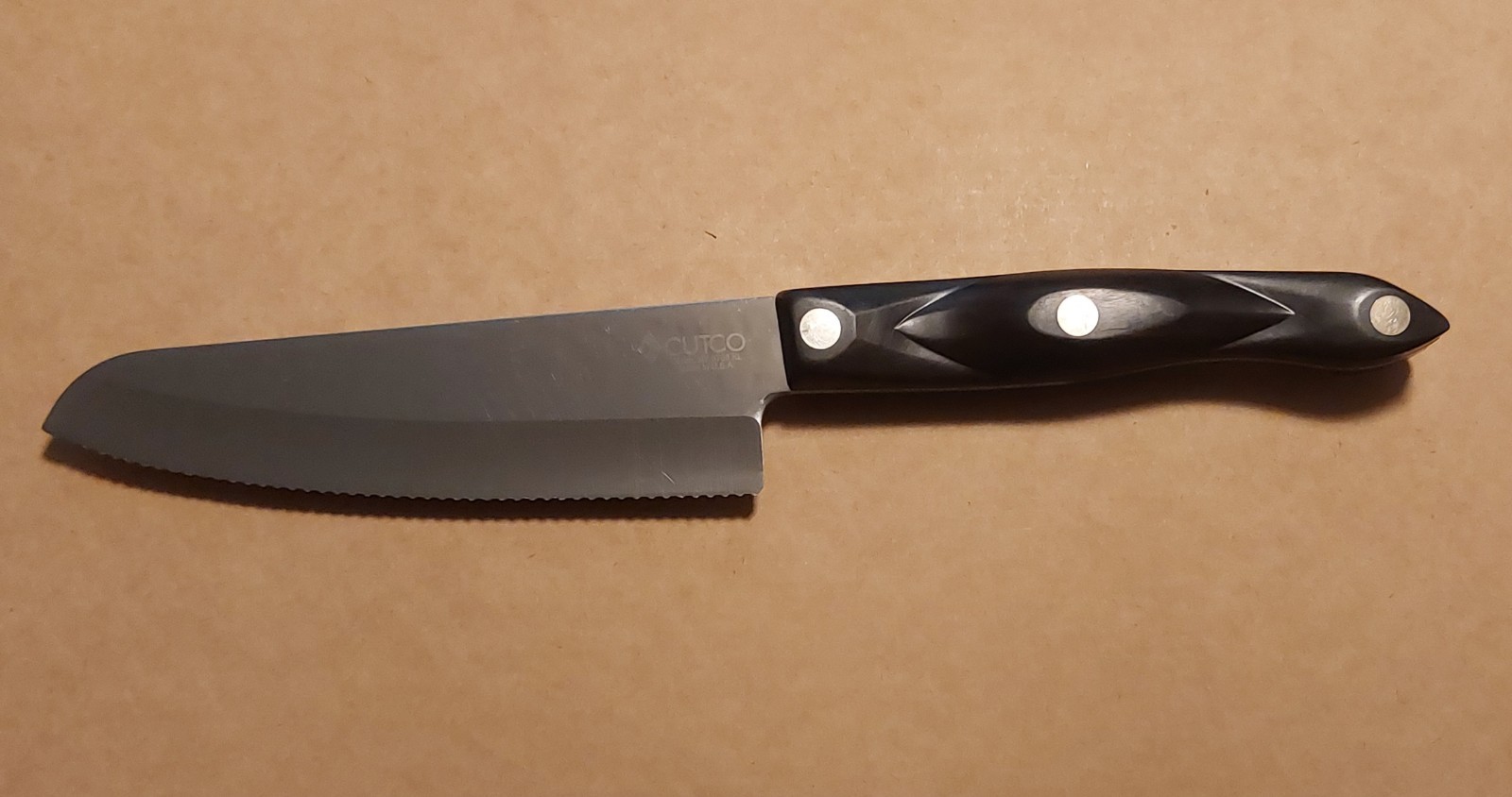 Cutco 3738 KL 6 1/4″ Hardy Slicer Knife Full Tang Classic Ergonomic Handle USA