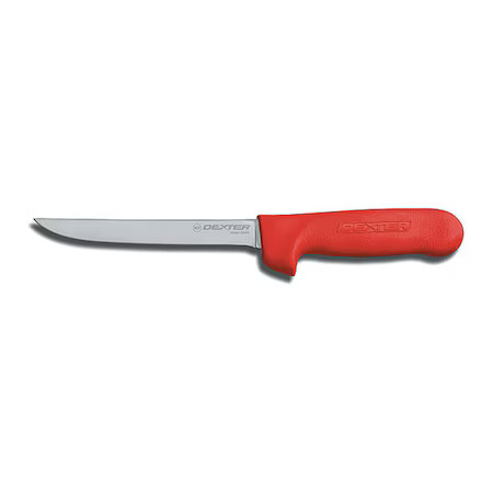 Dexter Russell 01563R Boning Knife, 6″ L, Ss Blade, Red