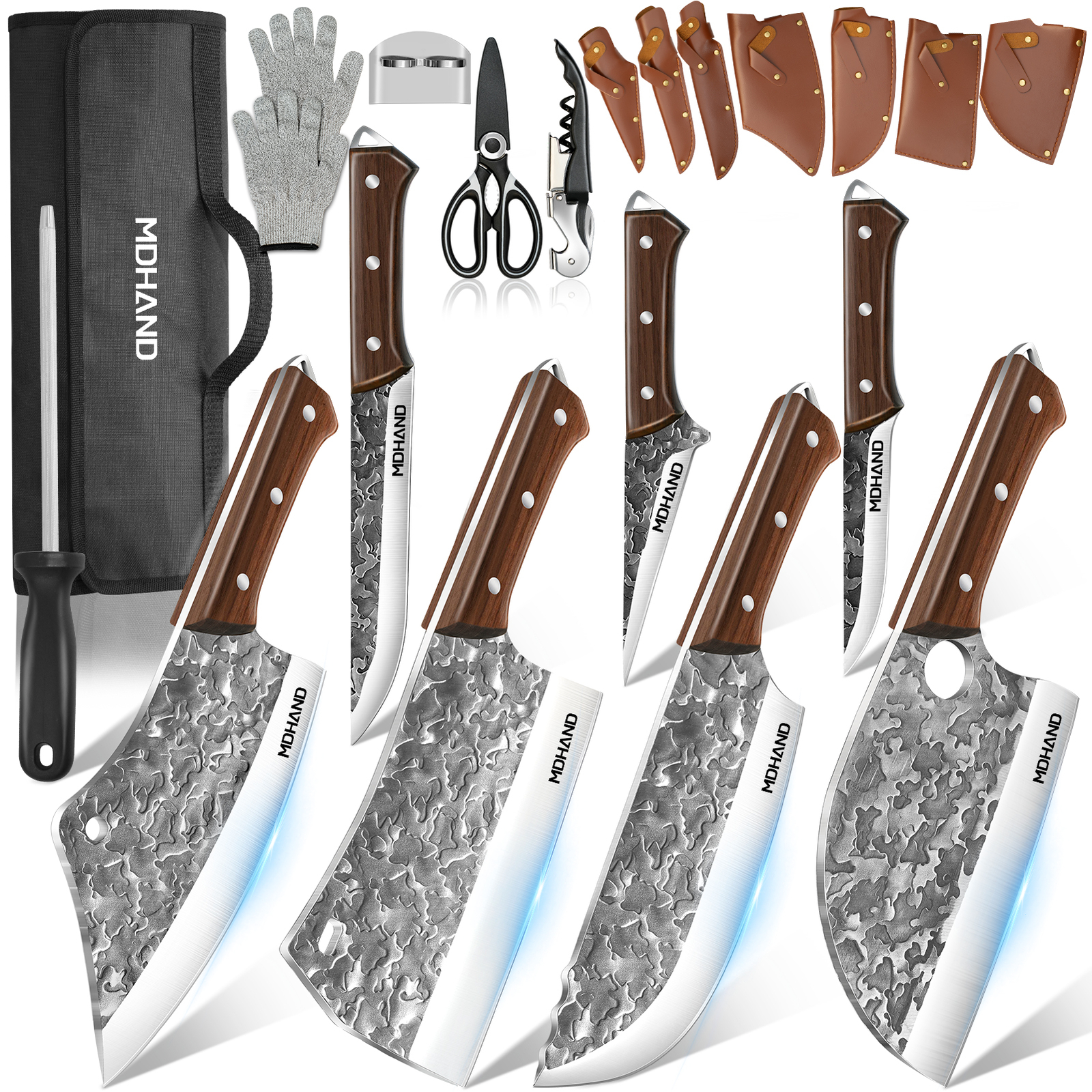 Kitchen Knife Set High Carbon Stainless Steel Professional Chef Chopping Knives