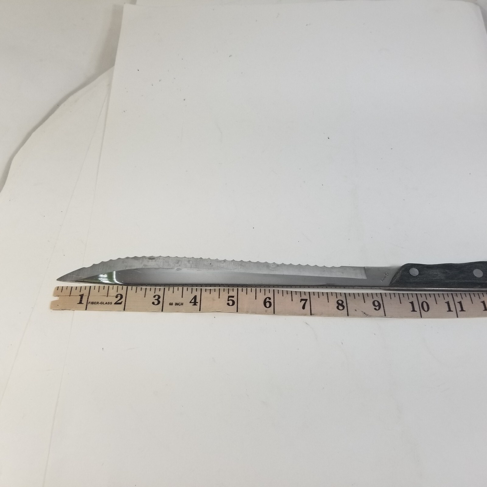 Carving Kitchen Delite Knife Stainless Steel Slicer Serrated Carver Vintage