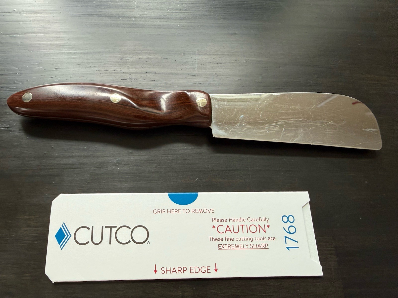 Cutco No. 68 Cheese Knife – Factory Sharpened & Polished