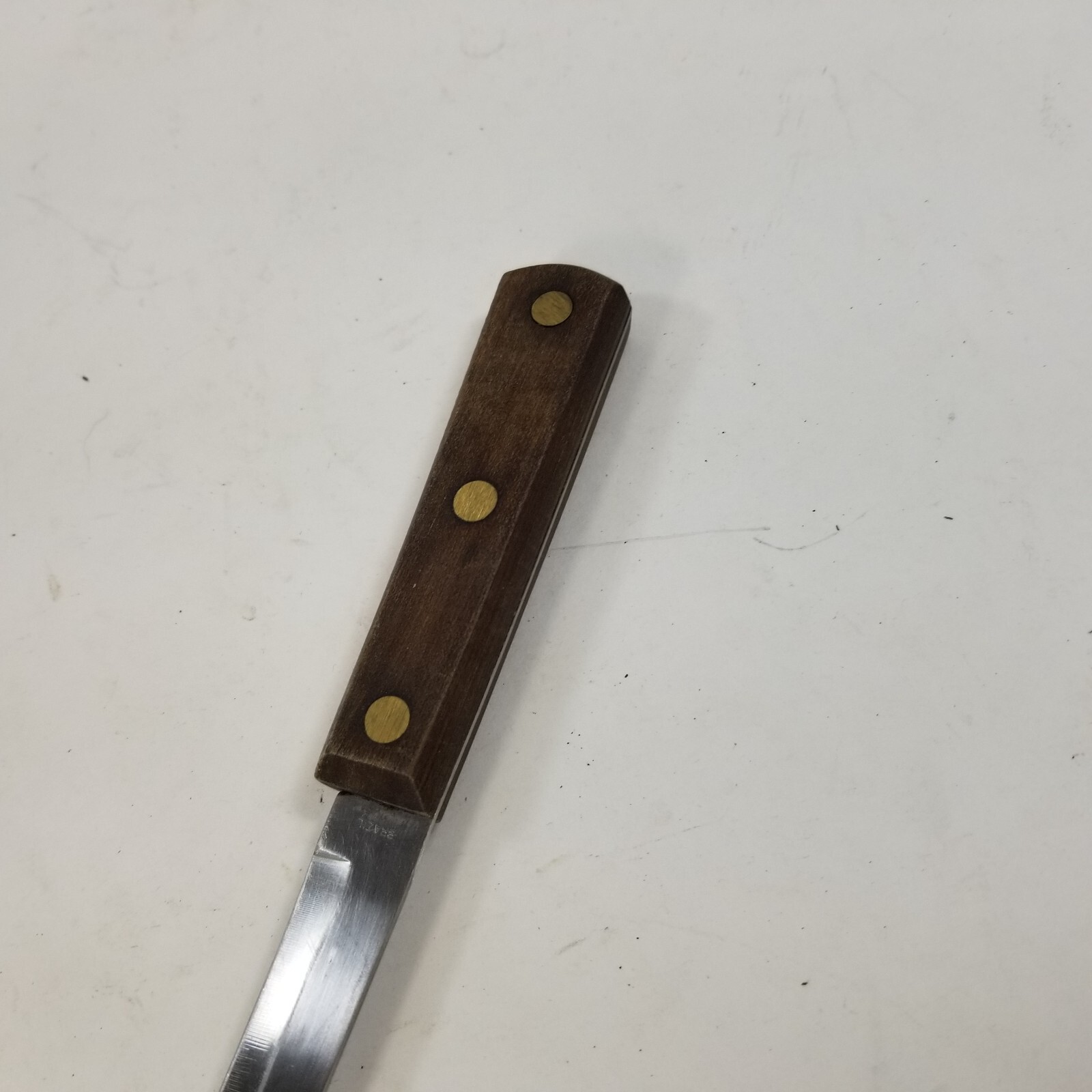 WASHINGTON FORGE BRAZIL YORKTOWNE STAINLESS STEEL PARER KNIFE WOOD HANDLE 3 1/4″